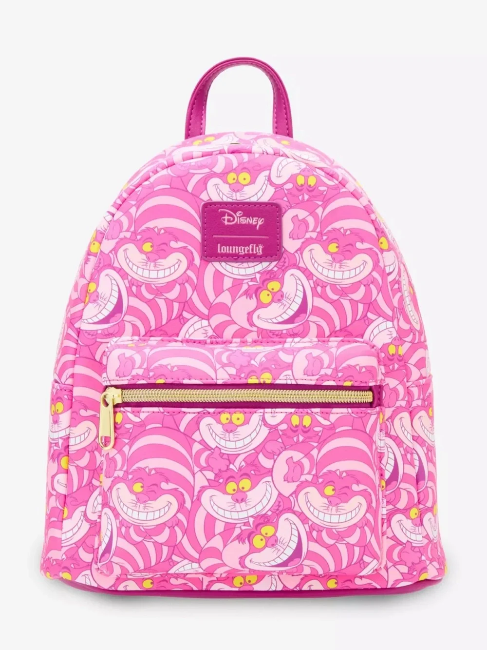 Loungefly Disney Alice In Wonderland Cheshire Cat Collage Mini Backpack & Wallet